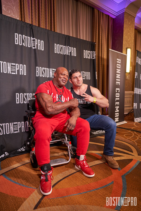 Boston Pro meet and greet photo 2