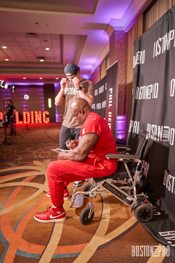 Boston Pro meet and greet photo 9