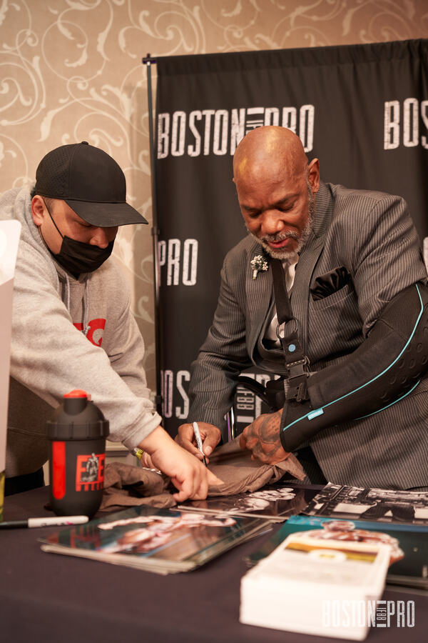 Boston Pro meet and greet photo 16