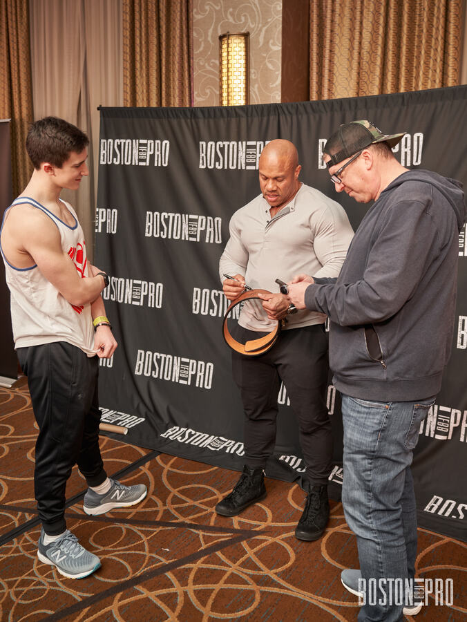 Boston Pro meet and greet photo 38