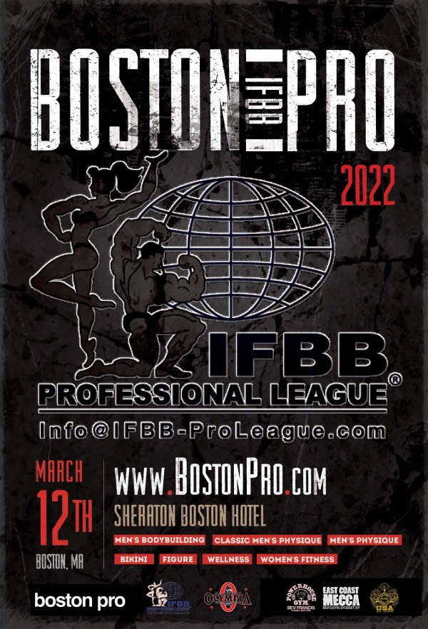 Boston Pro official event poster