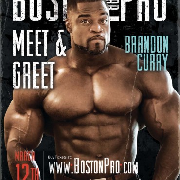 Brandon Curry Boston Pro Poster
