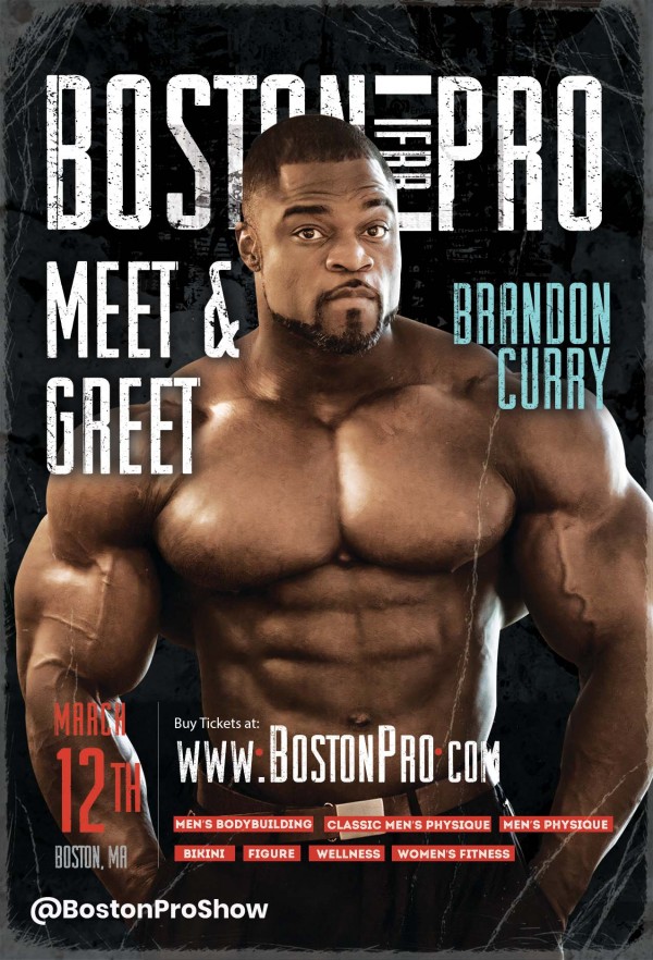 Brandon Curry Boston Pro Poster